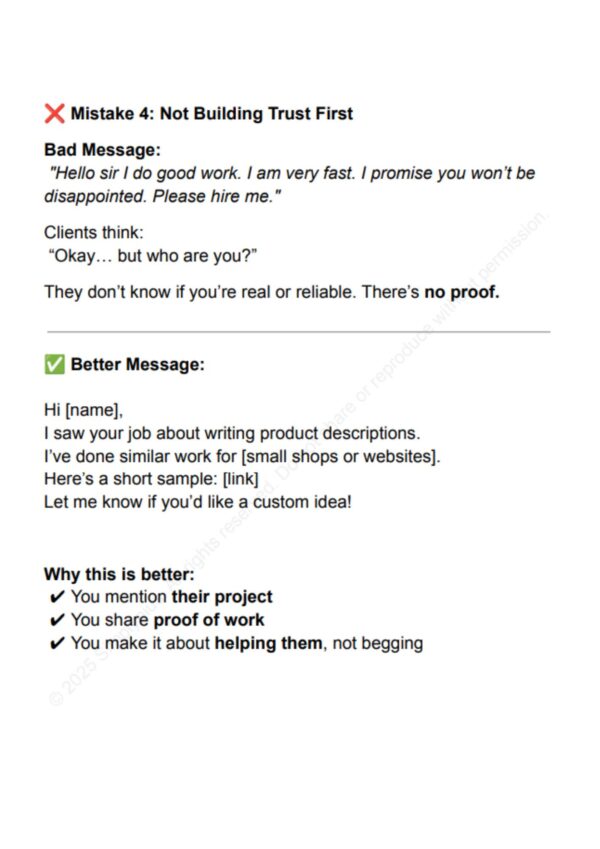 Client Message Guide for Bangladeshi Freelancers (Fiverr, Upwork, Facebook) - Image 5
